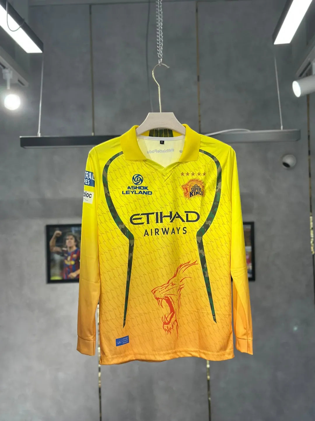 Csk Dhoni Jersey + Free Gift